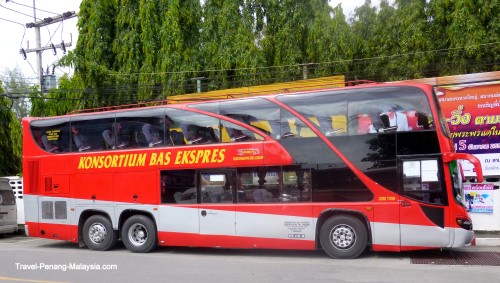 Travel by bus to Hatyai
